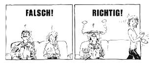 falschrichtig
